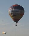 Воздушный шар с анонсом МАКС-2009.
