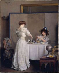 W. McG. Paxton. Tea Leaves. 1909 г.