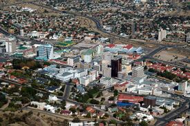 Виндхук — столица и экономический центр Намибии
