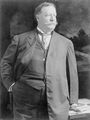 Военный министр США Уильям Говард Тафт в костюме-тройке, около 1907 г.