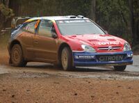 Себастьен Лёб, Citroën Xsara WRC на трассе Акрополис Ралли, 2005