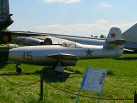 Як-23 в Центральном музее ВВС РФ, Монино