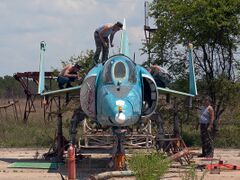 Обслуживание СВВП Як-38, Евпатория. Украина, 2010 год.
