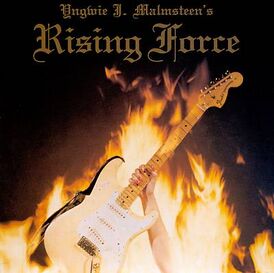 Обложка альбома Ингви Мальмстин «Rising Force» (1984)