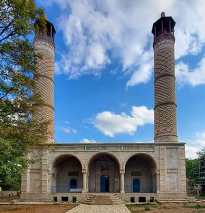 Мечеть в январе 2021 года