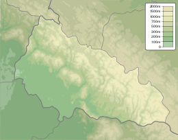Трофанецкий водопад — на карте (Закарпатская область)