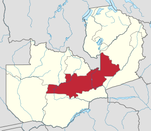 Центральная провинция на карте