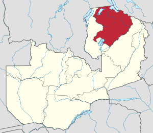 Северная провинция на карте