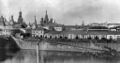 Вид на район Москворецкой улицы от Москвы-реки ок. 1900 г.