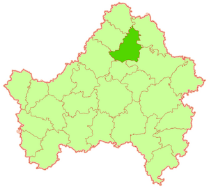 Жуковский район Жуковский муниципальный округ на карте