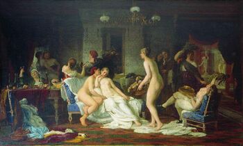 Девичник в бане (1885)[12]