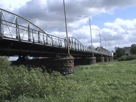 Знаменский мост через реку Преголя